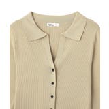 洗える/襟付きコンパクトリブニットカーディガン | CRAFT STANDARD BOUTIQUE | 詳細画像37 