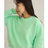 洗える/レースボーダーニットプルオーバー | CRAFT STANDARD BOUTIQUE | 詳細画像8 