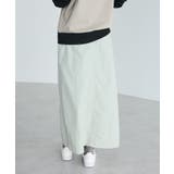 ナイロンダブルウエストIラインスカート | CRAFT STANDARD BOUTIQUE | 詳細画像15