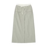 ナイロンダブルウエストIラインスカート | CRAFT STANDARD BOUTIQUE | 詳細画像36