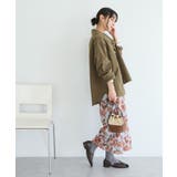 フラワープリントスリットロングスカート | CRAFT STANDARD BOUTIQUE | 詳細画像17 