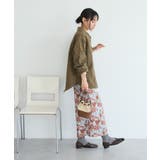 フラワープリントスリットロングスカート | CRAFT STANDARD BOUTIQUE | 詳細画像18 
