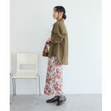 フラワープリントスリットロングスカート | CRAFT STANDARD BOUTIQUE | 詳細画像20 