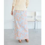 フラワープリントスリットロングスカート | CRAFT STANDARD BOUTIQUE | 詳細画像5 