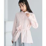 ライトピンク | ベルト付きカシュクールシャツ | CRAFT STANDARD BOUTIQUE