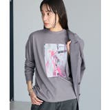 グレー | アートライクプリントロンTee | CRAFT STANDARD BOUTIQUE