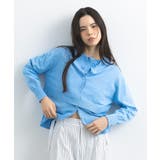 ブルー | 選べる丈/UVカット/クルーネックカーディガン | CRAFT STANDARD BOUTIQUE