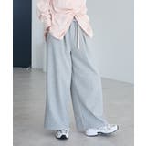 杢グレー | ダンボールニットタックパンツ | CRAFT STANDARD BOUTIQUE