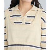 2点セット/ベスト＋ハーフボタンリブニットトップ | CRAFT STANDARD BOUTIQUE | 詳細画像23 