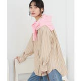 ストライプベージュ | バンドカラーシャツ | CRAFT STANDARD BOUTIQUE