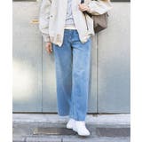 ミディアムインディゴ | ストレートワイドデニムパンツ | CRAFT STANDARD BOUTIQUE