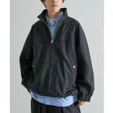 ブラック | 花粉防止 / ナイロンスタンドカラーブルゾン | CRAFT STANDARD BOUTIQUE