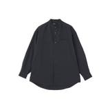 ネイビー | イージーケア/吸水速乾/UVカット バンドカラーシャツ | CRAFT STANDARD BOUTIQUE