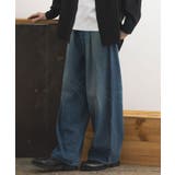 ライトインディゴ | ワイドストレートデニムパンツ | CRAFT STANDARD BOUTIQUE