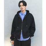 ブラック | ボンディングスウェットジップパーカー | CRAFT STANDARD BOUTIQUE
