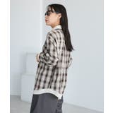 レイヤードライクチェックシャツ | CRAFT STANDARD BOUTIQUE | 詳細画像4 