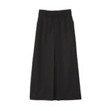 ブラック | イージーケア/フロントタックロングスカート | CRAFT STANDARD BOUTIQUE