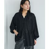 ブラック | ヴィンテージボイルロングスリーブブラウス | CRAFT STANDARD BOUTIQUE