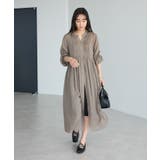 ライトブラウン | ヴィンテージボイルワンピース/羽織 | CRAFT STANDARD BOUTIQUE