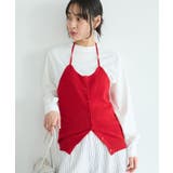 レッド | ホルターネックニットベスト | CRAFT STANDARD BOUTIQUE
