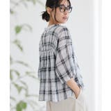 バックギャザーポンチョシャツ | CRAFT STANDARD BOUTIQUE | 詳細画像1
