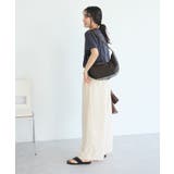 ウォッシャブル リネンライクワイドイージーパンツ | CRAFT STANDARD BOUTIQUE | 詳細画像12