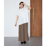 ウォッシャブル リネンライクラップ風スカート | CRAFT STANDARD BOUTIQUE | 詳細画像10 