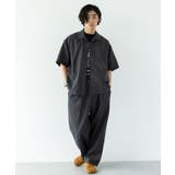 チャコールグレー | 半袖リネン混セットアップ | CRAFT STANDARD BOUTIQUE