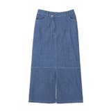 接触冷感/吸水速乾 アシンメトリーデニムスカート | CRAFT STANDARD BOUTIQUE | 詳細画像34 