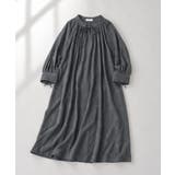 グレー | インド製 カットジャカードワンピース | CRAFT STANDARD BOUTIQUE