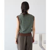 リンクスチェックニットベスト | CRAFT STANDARD BOUTIQUE | 詳細画像13 