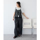 洗える ノットヤーン透かしビスチェ【手洗いOK】 | CRAFT STANDARD BOUTIQUE | 詳細画像13