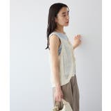 洗える ノットヤーン透かしビスチェ【手洗いOK】 | CRAFT STANDARD BOUTIQUE | 詳細画像3