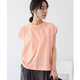 オレンジ | フレンチスリーブパネルプルオーバー | CRAFT STANDARD BOUTIQUE