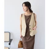 バックスリットショートベスト | CRAFT STANDARD BOUTIQUE | 詳細画像2 