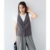 バックスリットショートベスト | CRAFT STANDARD BOUTIQUE | 詳細画像8 