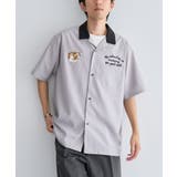グレー | オープンカラーボーリングシャツ | CRAFT STANDARD BOUTIQUE