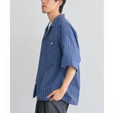 裾スピンドルオープンカラーシアサッカーシャツ | CRAFT STANDARD BOUTIQUE | 詳細画像2