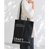 ブラック | クラフトロゴトートバック | CRAFT STANDARD BOUTIQUE