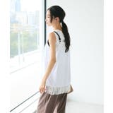 レース切替フリンジビスチェ | CRAFT STANDARD BOUTIQUE | 詳細画像4