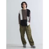 ブロッキング配色ニット7分袖TEE | CRAFT STANDARD BOUTIQUE | 詳細画像5