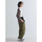 ブロッキング配色ニット7分袖TEE | CRAFT STANDARD BOUTIQUE | 詳細画像6