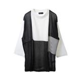 ブロッキング配色ニット7分袖TEE | CRAFT STANDARD BOUTIQUE | 詳細画像27