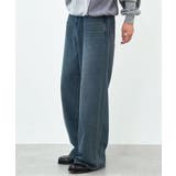 【WEB限定】デニムオーバーダイバギーパンツ | CRAFT STANDARD BOUTIQUE | 詳細画像2