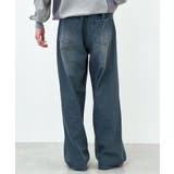 【WEB限定】デニムオーバーダイバギーパンツ | CRAFT STANDARD BOUTIQUE | 詳細画像3