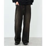 B | 【WEB限定】デニムオーバーダイバギーパンツ | CRAFT STANDARD BOUTIQUE