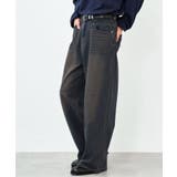 C | 【WEB限定】デニムオーバーダイバギーパンツ | CRAFT STANDARD BOUTIQUE