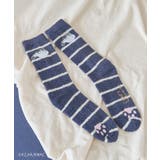 ネイビー | 夜は猫といっしょ/ルームソックス | CRAFT STANDARD BOUTIQUE