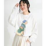 C | 【ユニセックス】アニマルプリントL/S TEE-A | CRAFT STANDARD BOUTIQUE