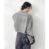カットオフデニムショートジャケット | CRAFT STANDARD BOUTIQUE | 詳細画像13